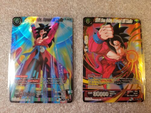 SS4 Son Goku, Beyond All Limits Dragon Ball Super TCG P-262 PR base and Alt - Picture 1 of 2