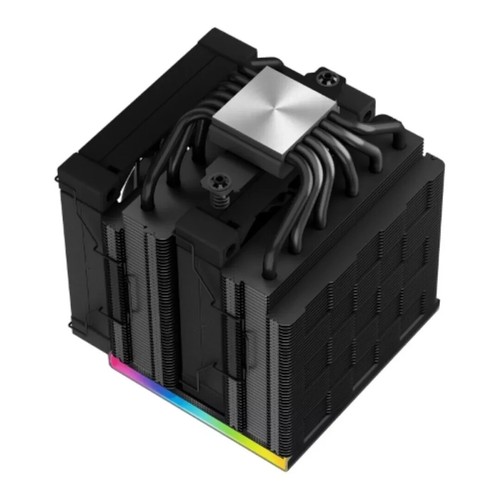 Refroidisseur CPU numérique DeepCool AK620 - Refroidisseur processeur double tour ARGB noir - Photo 3/5