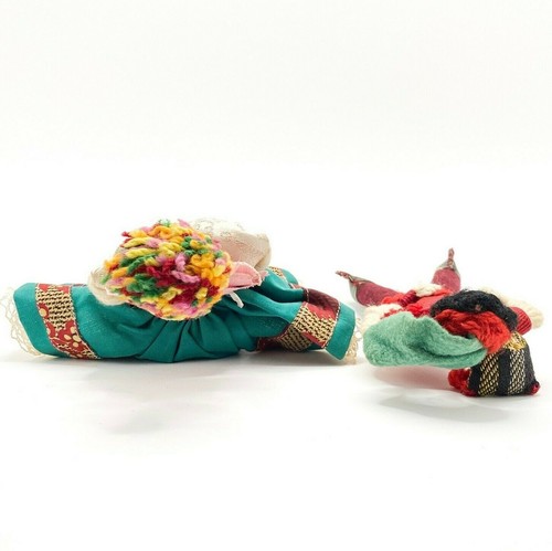 Vintage Lot of 2 Portugal Souvenir Dolls Man Woman Portuguese Costumes - Picture 4 of 5
