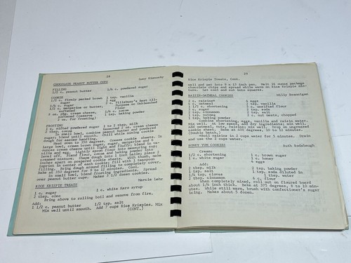 Vintage Michigan VFW Post 5738 Ladies Auxiliary Cookbook Clare - Picture 8 of 12