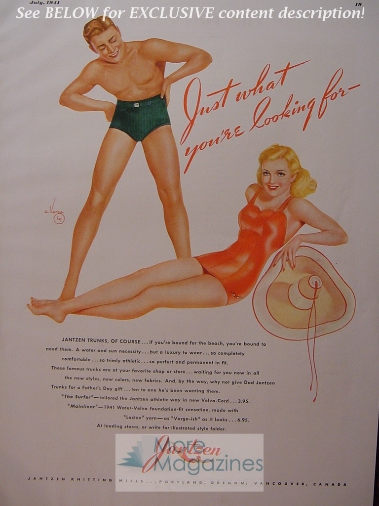vargas esquire 誌1941.1〜1946.5 1947 The Esquire Girl Calendar by Alberto Vargas: (1946