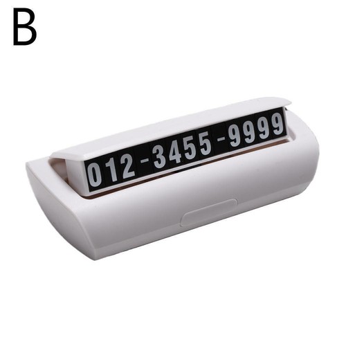Temporary Parking Sign For Car Move Car Number Temporary Card ✨y Parking T9 V8R7 - Picture 23 of 26