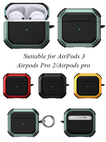 Étui De Protection Pour Apple Airpods 2/3 Pro Cover + Clip Porte-Clés Peau ~ - Zdjęcie 10 z 18