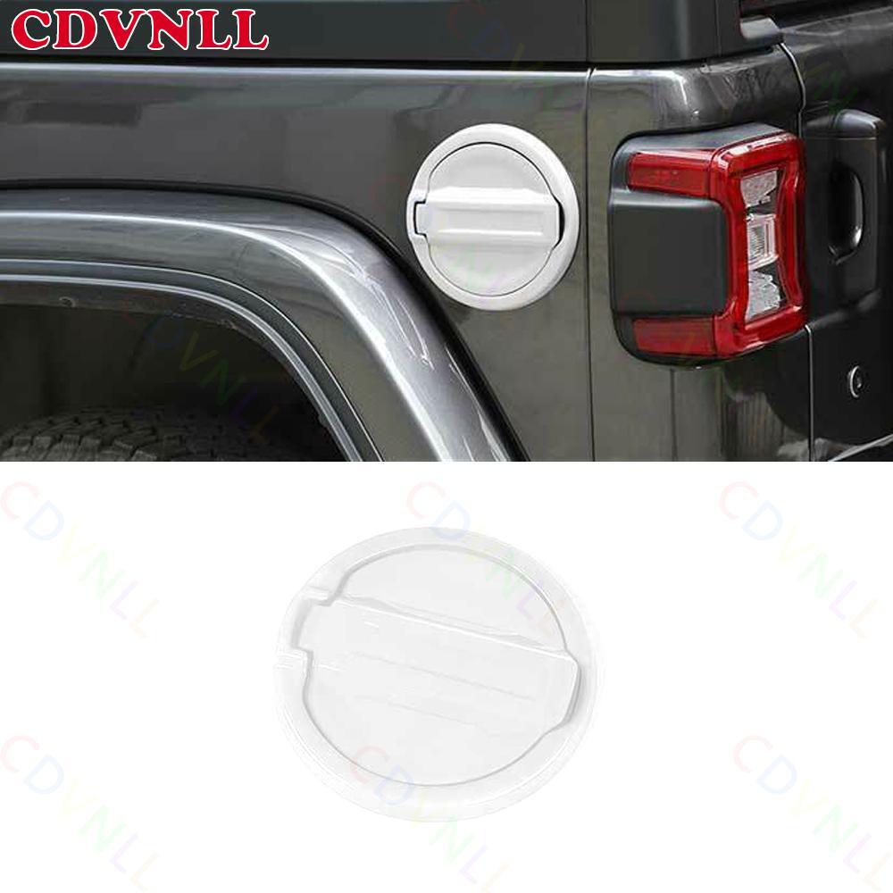 For Jeep Wrangler JL 2018-2024 Bright White Gas Tank Cap Cover