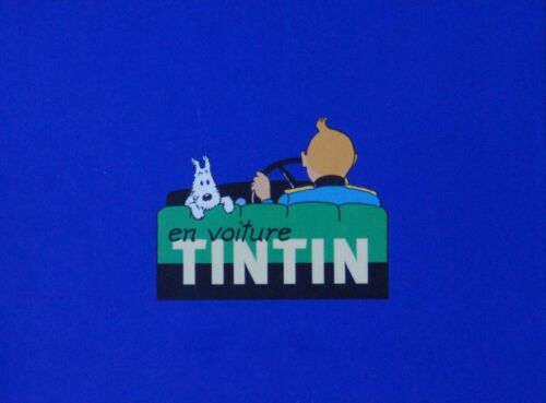 En voiture Tintin (1ère série) Véhicule miniature 1/43 Atlas Moulinsart