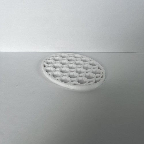 Soap Dish / Holder With Drainer. White Top And White Bottom - Picture 5 of 5