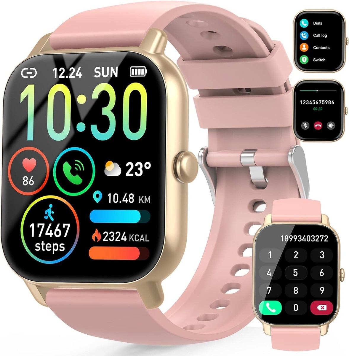 🔥Ddidbi P66 Smart Watch (Answer/Make Call), 1.85