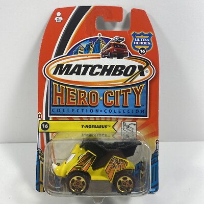 Matchbox 2004 Hero City Ultra Heroes Series #16 Y-Nossarus