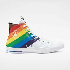 converse high tops rainbow