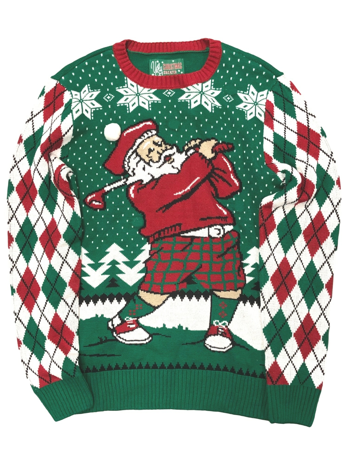 Golf Ugly Christmas Holiday Sweater | eBay