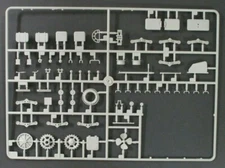 Hobby Boss 1/35th Scale Land Wesser Schlepper Parts Tree B from Kit No. 82433
