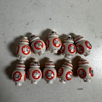 Lego Bb Star Wars LEGO Star Wars BB-8 Orange White Plastic Action