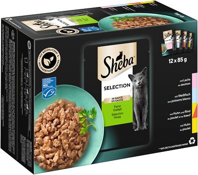 Selection in Sauce Katzennassfutter   Feine Vielfalt MSC   Hochwertiges Feuch...