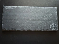 Slate Cheese Board 12"x5.5" Cork Feet