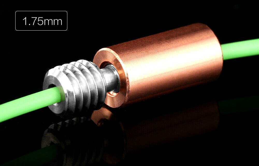 Dissipatore di calore tutto metallo titanio bi-metallo per dissipatore Creality 3D MK8 Hotend - migliore