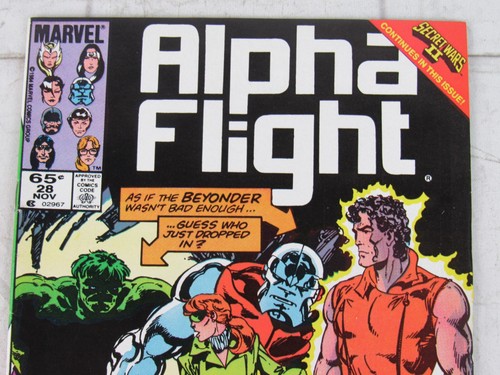 Cómics de Marvel Alpha Flight #28 de noviembre de 1985 - Imagen 2 de 7