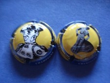 lot de 2 capsules de champagne générique export n°948p et 949m