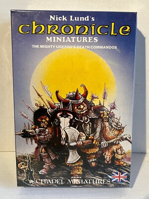 Warhammer Nick Lund's Chronicle Mighty Ugezod's Death Commandos New Sealed