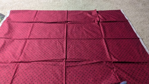 🔴 Santoro of London Red Polka Dot Fabric 100% Cotton – 31"x44" Dots with Drama - Picture 2 of 6