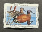 WTDstamps - 1986 PENNSYLVANIA - State Duck Stamp - Lot1 - Mint OG NH