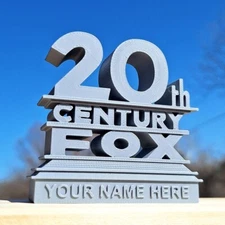 20th Century Fox 3D printed Logo Sign