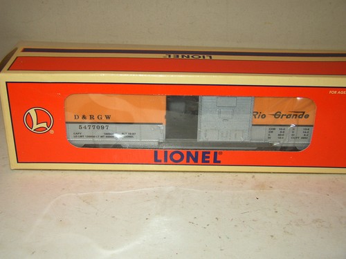 Lionel D&RGW Denver & Rio Grande Western Boxcar 52118 NEW 5477097