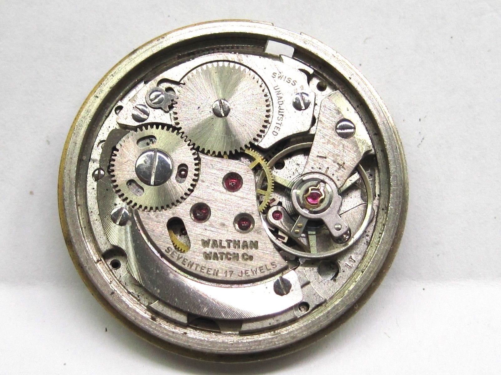 Vintage Waltham DayDate 2nd Hand Watch Movement , 17 jewels. eBay