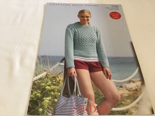 Knitting pattern Cotton Rich Aran 