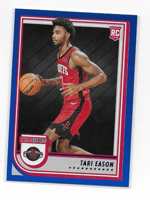 2022-23 Panini NBA Hoops Rookies Blue Tari Eason #247 Rookie RC