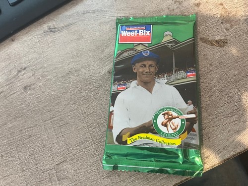 Weet-Bix The Bradman Collection 20 Card Pack Sealed