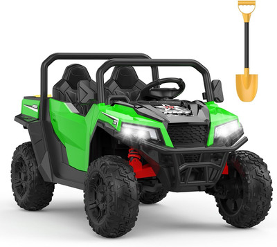 Ride on Dump Truck, 24V Ride on Car with Remote Control, Electric Dump Bed and E