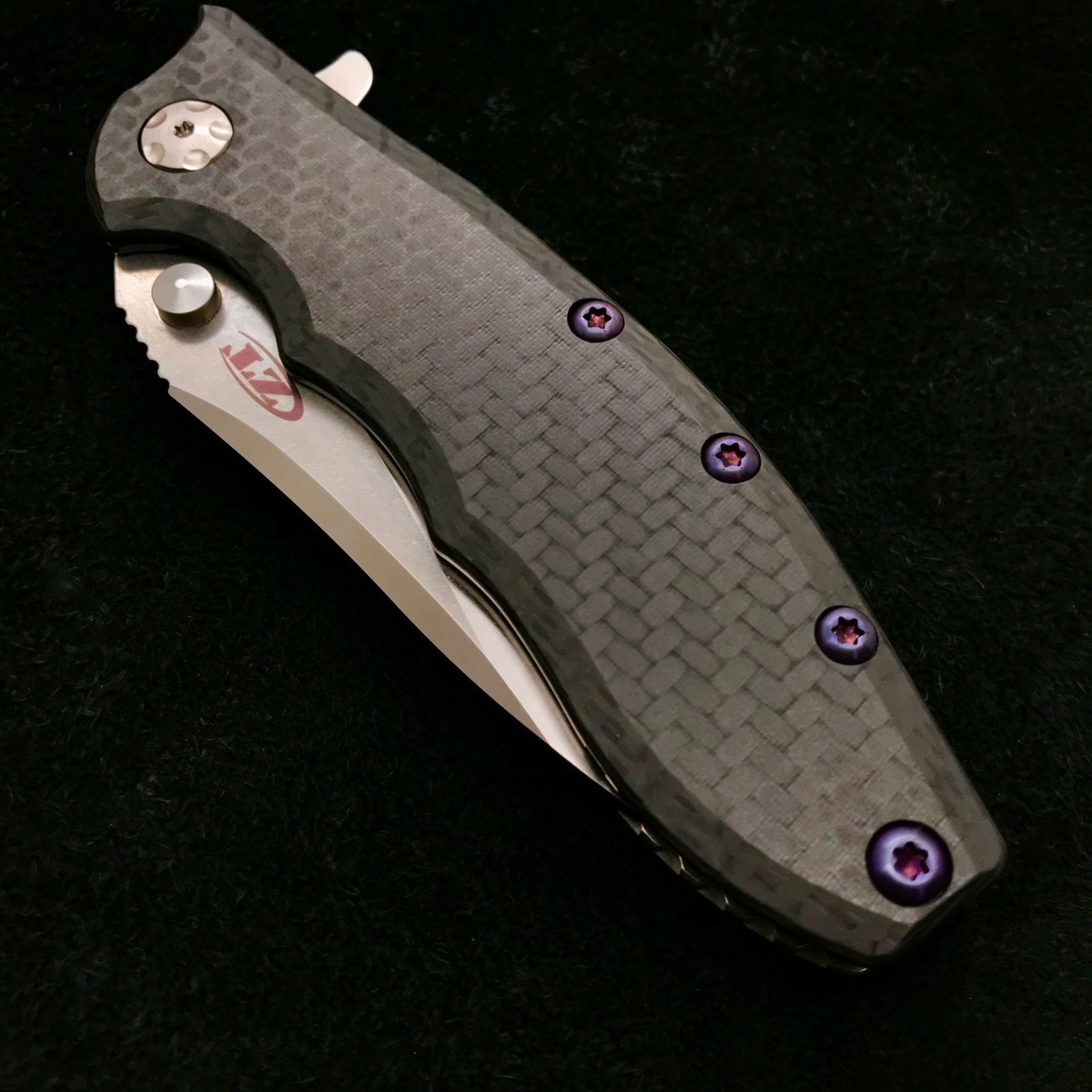Titanium Screw set (NO KNIFE) for Zero Tolerance ZT 0562CF