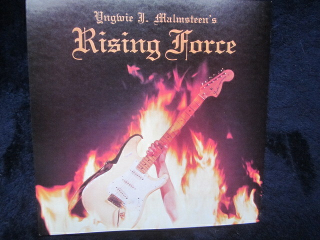  Yngwie J. Malmsteen's Rising Force 1984 Promo 12x12 Cover Flat Poster