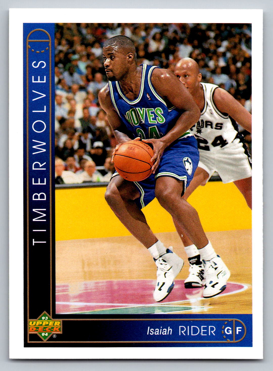 1993-94 Upper Deck - Isaiah Rider #361 (RC)