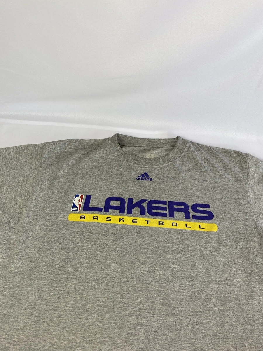 Vintage Adidas Los Angeles LA Lakers T-Shirt Mens XL VTG Y2K