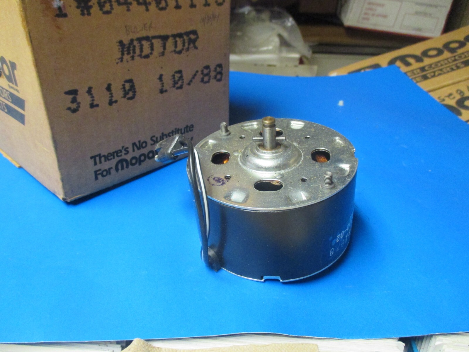 a/c condenser engine fan motor,new,N.O.S.84-88 Mopar vans 4401113 | eBay