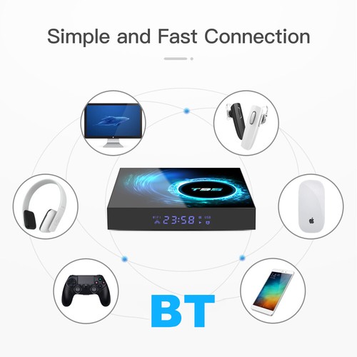 T95 Android10 H616 Quadcore-A53 2.4G/5G Dual 6K K4H5 - Picture 6 of 12
