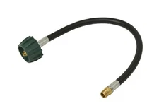 RV 18" Pigtail Propane Gas Hose Tank Connector Cylinder Trailer 100473-18