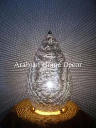 Lámparas marroquí Negro de latón