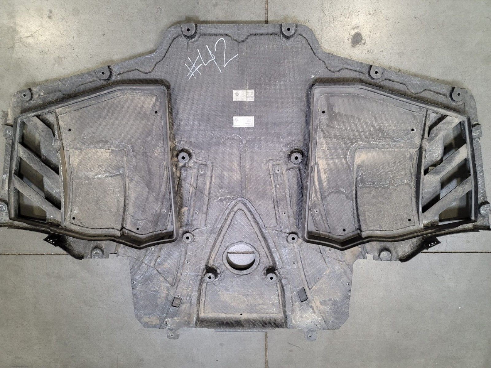 FERRARI  488 Challenge SKID PLATE FACTORY OEM (Stock b,c,d)