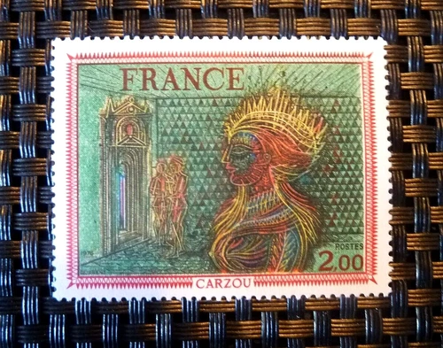 Postage Stamp : ART / JEAN CARZOU : 1976 /  MNH  / FRANCE 1 Stamp