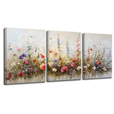 Large Wall Art for Living Room Canvas Prints, Nature Floral Botanical Wall Ar...