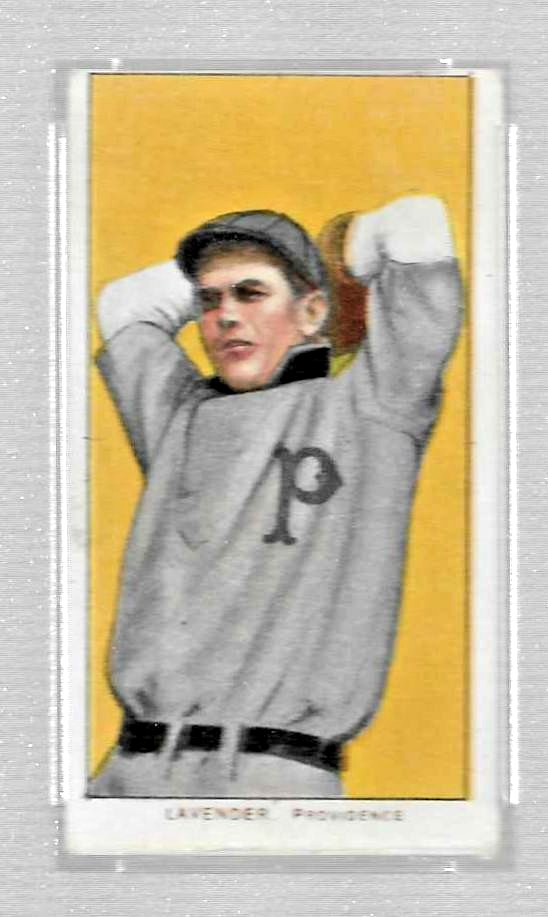 1909-1911 T206 PIEDMONT 350 TOBACCO BASEBALL CARD PSA 6 MC JIMMY LAVENDER GRAYS view 3