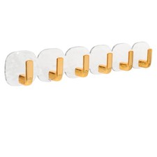  Appendiabiti Da Bagno Gancio Per Montaggio Parete Adesivi Resistenti