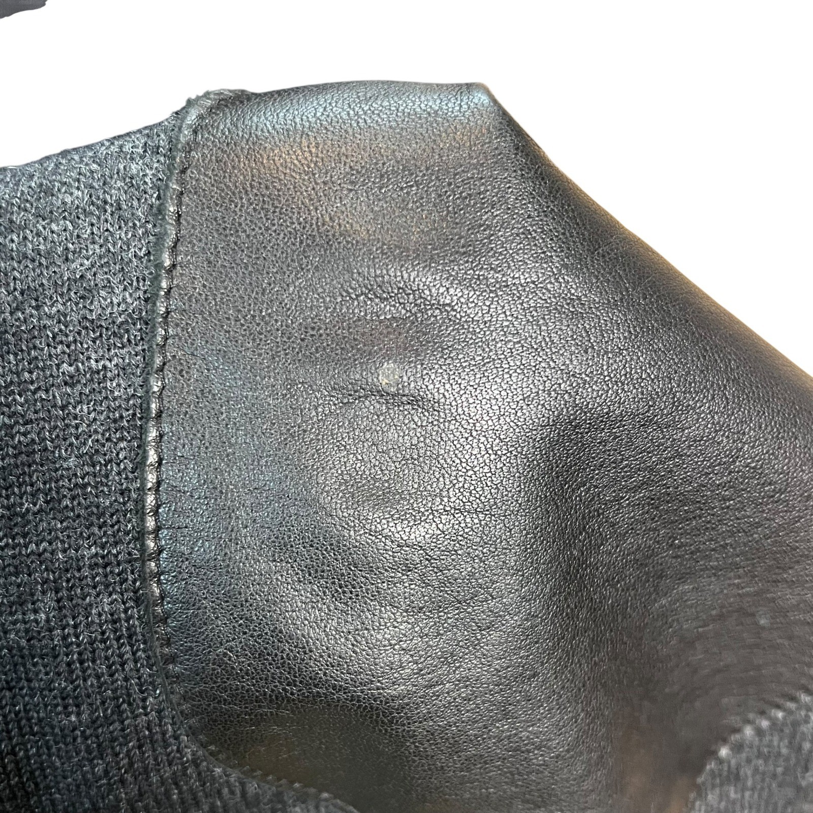 Polo Ralph Lauren 100% Wool Cardigan Elbow Patches Men's XXL Gray thumbnail 4