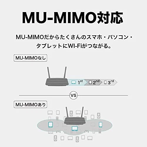 [Amazon.co.jp Exclusive] TP-Link WiFi Repeater Wi-Fi 5 11ac AC1200 866+300Mbps - Image 4 of 4