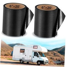 2 Rolls RV Underbelly Tape 6" x 40 ft Waterproof Repair Belly Tape with