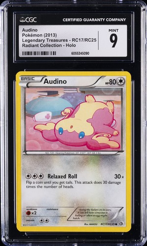 Audino graded CGC 9 for sale on eBay