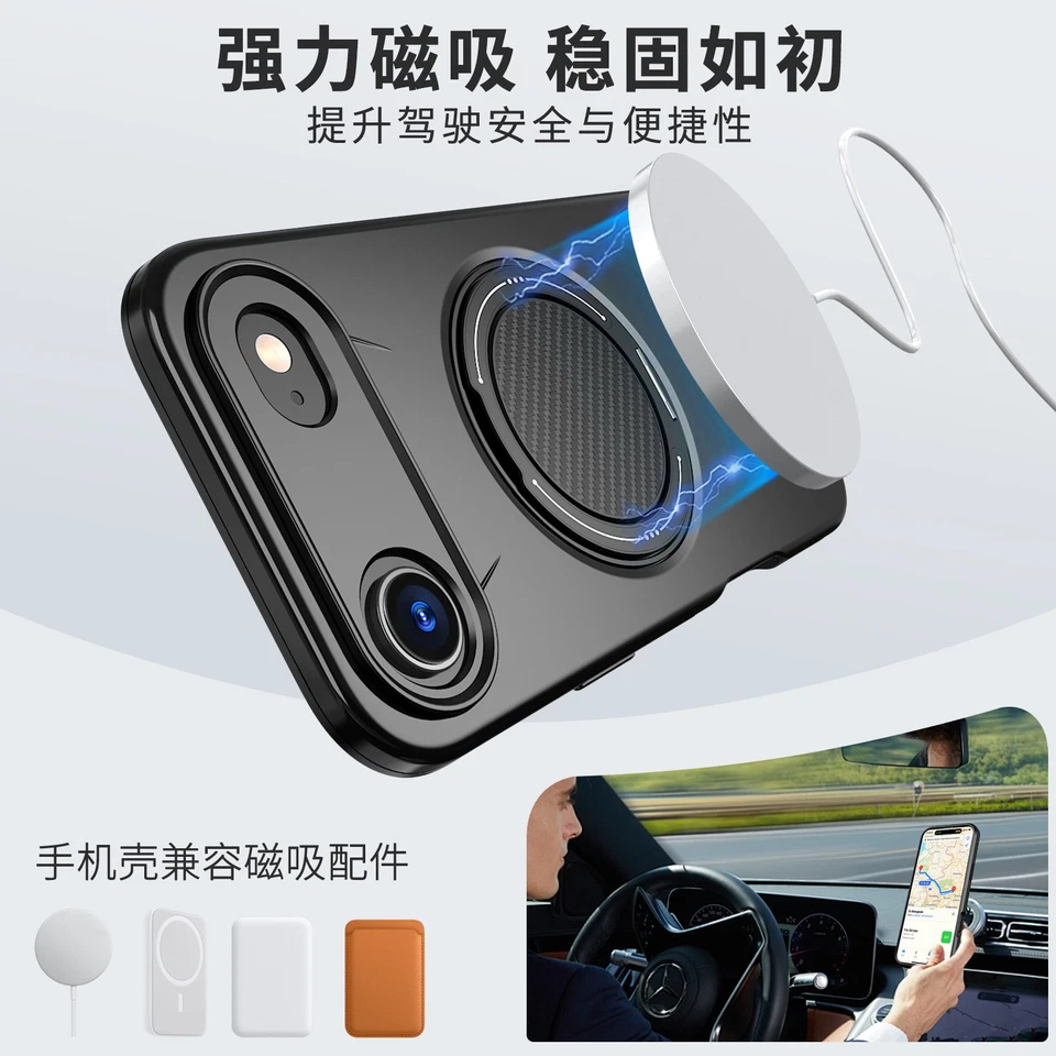 Estuche CoberFunda Para iPhone 17 16 15 Pro Max 13 保护壳 cáscara protectora 保护套 — 第 3/4 张图片