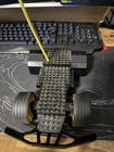 LEGO Black Vehicle Chassis Car Build Yellow Wheels Rear Antenna Bulk Lot — photo 2